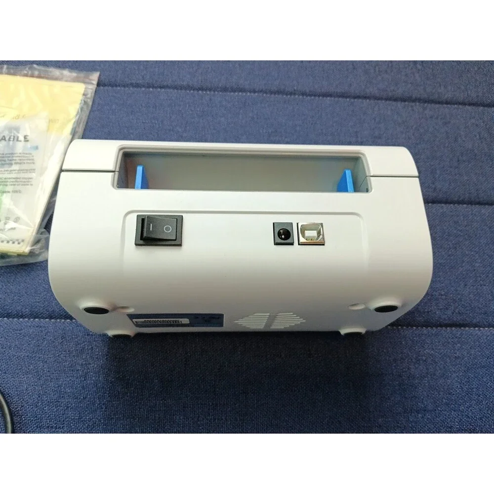 Jiose Label Printer White 203 DPI 180mm/s, Thermal Printer